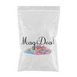 Maxbell Maxbell 100x Fashion Elastic Ponytail Holders Hairband Hair Rubber Rings Multi-color
