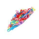 Maxbell Maxbell 100x Fashion Elastic Ponytail Holders Hairband Hair Rubber Rings Multi-color
