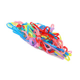 Maxbell Maxbell 100x Fashion Elastic Ponytail Holders Hairband Hair Rubber Rings Multi-color