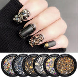 Maxbell Maxbell Mixed Crystal AB Nail Art Rhinestones Diamond Crystal Studs Beads for DIY 2