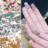 Maxbell Maxbell Mixed Crystal AB Nail Art Rhinestones Diamond Crystal Studs Beads for DIY 7