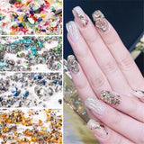 Maxbell Maxbell Mixed Crystal AB Nail Art Rhinestones Diamond Crystal Studs Beads for DIY 9