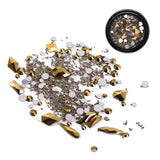 Maxbell Maxbell Mixed Crystal AB Nail Art Rhinestones Diamond Crystal Studs Beads for DIY 9