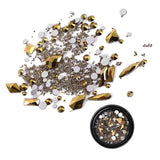 Maxbell Maxbell Mixed Crystal AB Nail Art Rhinestones Diamond Crystal Studs Beads for DIY 9