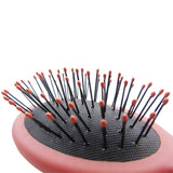 Maxbell Maxbell Mini Anti-static Scalp Massage Paddle Hairbrush Cushion Detangling Comb Black