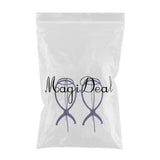 Maxbell Maxbell 2pcs Wig Drying Stand Holder Plastic Folding Wig Dryer Hat Display Rack Blue