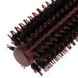 Maxbell Maxbell Bristles Wood Round Styling Hairbrush Roll Comb for Curling Straight Hair 01