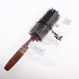 Maxbell Maxbell Bristles Wood Round Styling Hairbrush Roll Comb for Curling Straight Hair 01