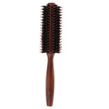 Maxbell Maxbell Bristles Wood Round Styling Hairbrush Roll Comb for Curling Straight Hair 01