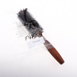 Maxbell Maxbell Bristles Wood Round Styling Hairbrush Roll Comb for Curling Straight Hair 02