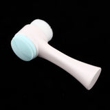 Maxbell Maxbell Double Ended Face Cleansing Brush Professional Scrubbers Exfoliator Blue