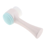 Maxbell Maxbell Double Ended Face Cleansing Brush Professional Scrubbers Exfoliator Blue