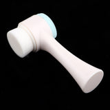 Maxbell Maxbell Double Ended Face Cleansing Brush Professional Scrubbers Exfoliator Blue