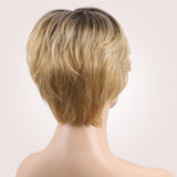 Maxbell Maxbell Fashion Hairdressing Short Fluffy Curly Hair Women Cosplay Party Wig 24cm