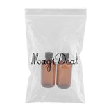 Maxbell Maxbell 2Pcs Empty Lotion  Toner Bottles Shampoo Hair Conditioner Containers  Brown