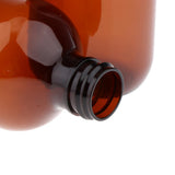 Maxbell Maxbell 2Pcs Empty Lotion  Toner Bottles Shampoo Hair Conditioner Containers  Brown