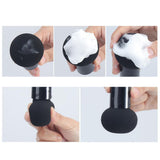 Maxbell Maxbell Soft Face/Body Cosmetic Beauty Large Powder Puff Sponge Makeup Tool Black