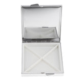 Maxbell Maxbell Square 4 Grids Candy Pills Box Portable Tin Pots Cosmetic Jar Case Container