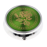 Maxbell Maxbell 1-day Mini Metal Pill Box Medicine Organizer Container Case Storage Holder