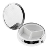 Maxbell Maxbell 1-day Mini Metal Pill Box Medicine Organizer Container Case Storage Holder