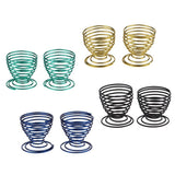 Maxbell Maxbell 2Pcs Beauty Makeup Sponge Powder Puff Drying Rack Organizer Stand Shelf Yellow