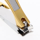 Maxbell Stainless Steel Sharp Trimmer Nails Clipper Nail Cutter Manicure Tool Golden