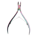 Maxbell Maxbell professional Cuticle Nipper Nail Clipper Trimmer Cutter Manicure Sky Blue small mouth 9.4cm