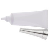 Maxbell Maxbell 4x 10ml Empty Soft Tubes Eye Gel Cream Container Vial Squeeze Bottles Silver