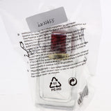 Maxbell Maxbell Empty Glass Perfume Fragrance Bottle Aftershave Spray Containers 50ml Red Cap