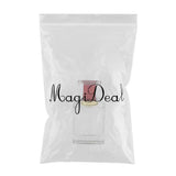 Maxbell Maxbell Empty Glass Perfume Fragrance Bottle Aftershave Spray Containers 50ml Red Cap