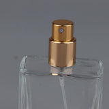Maxbell Maxbell Empty Glass Perfume Fragrance Bottle Aftershave Spray Containers 50ml Black Cap