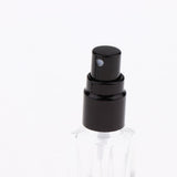 Maxbell Maxbell 3x 3ml Empty Glass Spray Bottle Pump Fine Mist Perfume Atomiser Black Caps
