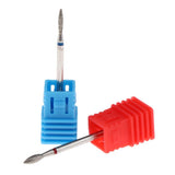 Maxbell Maxbell 2Pcs Nail Drill Bits Diamond Cuticle Clean Electric Files Buffing Tool 01