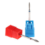 Maxbell Maxbell 2Pcs Nail Drill Bits Diamond Cuticle Clean Electric Files Buffing Tool 01