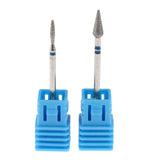 Maxbell Maxbell 2Pcs Nail Drill Bits Diamond Cuticle Clean Electric Files Buffing Tool 05