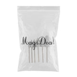 Maxbell Maxbell 6 Pcs Nail Drill for Manicure Bit Electric Nail FileTools Milky Set
