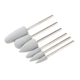 Maxbell Maxbell 6 Pcs Nail Drill for Manicure Bit Electric Nail FileTools Milky Set