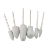 Maxbell Maxbell 6 Pcs Nail Drill for Manicure Bit Electric Nail FileTools Milky Set
