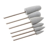Maxbell Maxbell 6 Pcs Nail Drill for Manicure Bit Electric Nail FileTools Milky Set