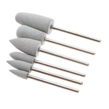 Maxbell Maxbell 6 Pcs Nail Drill for Manicure Bit Electric Nail FileTools Milky Set