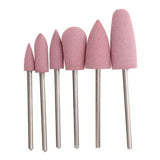 Maxbell Maxbell Silicone Nail Art Drill Bits Manicure Polishing Grinding Buffing Head 6x 03