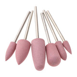 Maxbell Maxbell Silicone Nail Art Drill Bits Manicure Polishing Grinding Buffing Head 6x 03