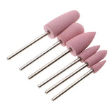 Maxbell Maxbell Silicone Nail Art Drill Bits Manicure Polishing Grinding Buffing Head 6x 03