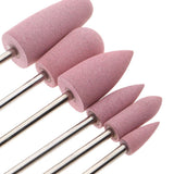 Maxbell Maxbell Silicone Nail Art Drill Bits Manicure Polishing Grinding Buffing Head 6x 03