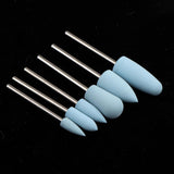 Maxbell Maxbell Silicone Nail Art Drill Bits Manicure Polishing Grinding Buffing Head 6x 05