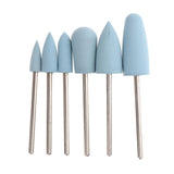 Maxbell Maxbell Silicone Nail Art Drill Bits Manicure Polishing Grinding Buffing Head 6x 05