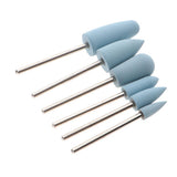 Maxbell Maxbell Silicone Nail Art Drill Bits Manicure Polishing Grinding Buffing Head 6x 05