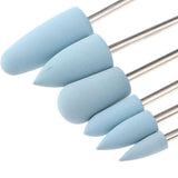 Maxbell Maxbell Silicone Nail Art Drill Bits Manicure Polishing Grinding Buffing Head 6x 05