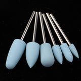 Maxbell Maxbell Silicone Nail Art Drill Bits Manicure Polishing Grinding Buffing Head 6x 05
