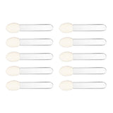 Maxbell Maxbell 10 Pieces Disposable Single-Side Eyeshadow Brush Sponge Comestic Applicator